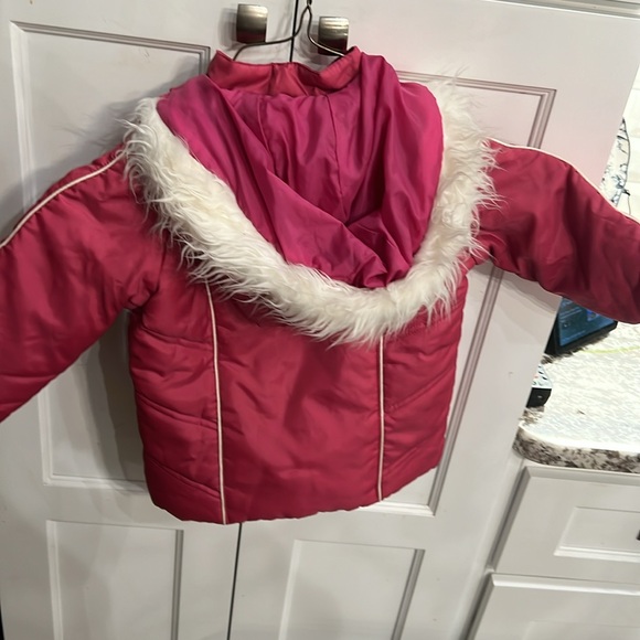 18 months The Children’s Place lined pink Jacket with hood - Picture 3 of 3